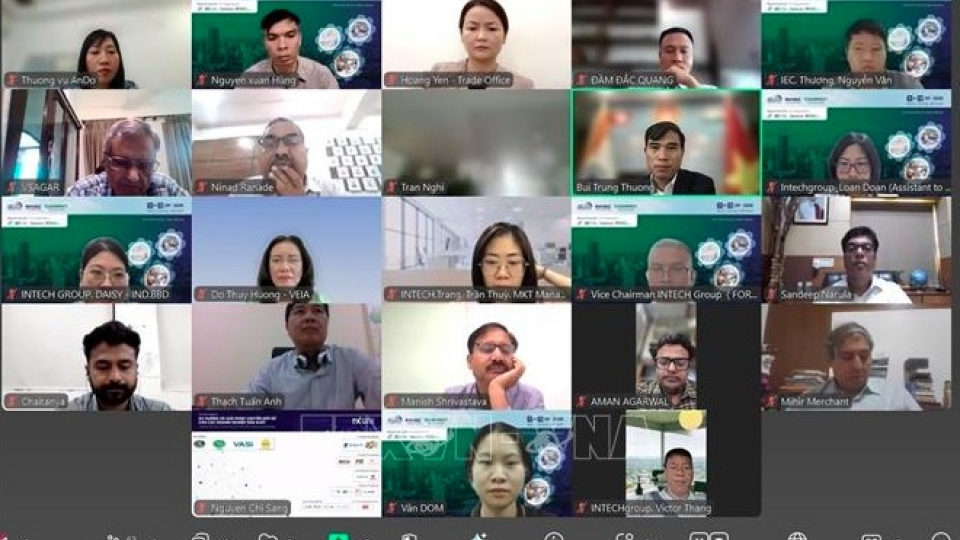 Webinar highlights potential for Vietnam-India electrical and electronics cooperation